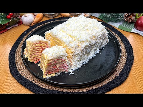 До чего же Вкусно из 3 ингрединтов ВОСТОРГ❗️ШИКАРНАЯ ЗАКУСКА на ПРАЗДНИЧНЫЙ СТОЛ❗️