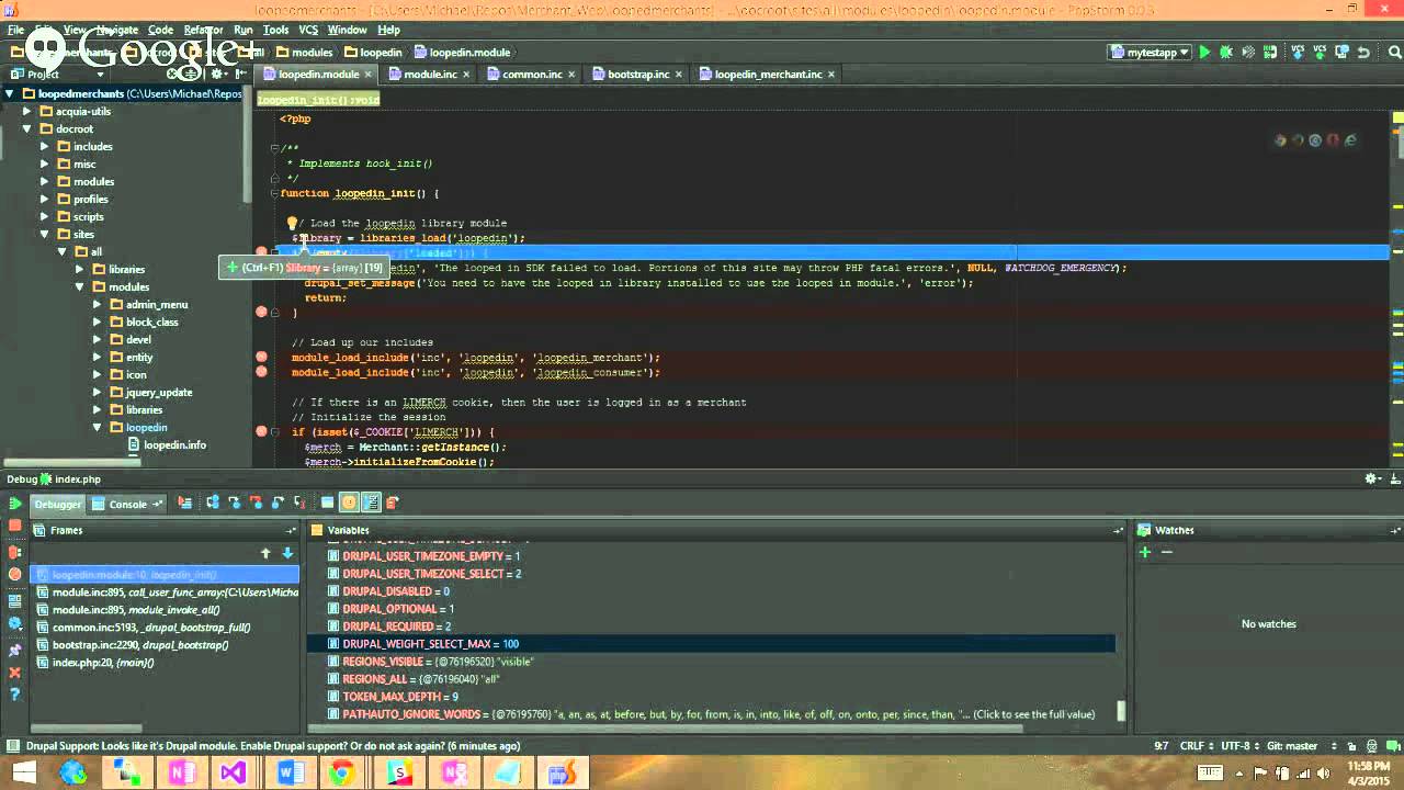 running xdebug phpstorm drupal