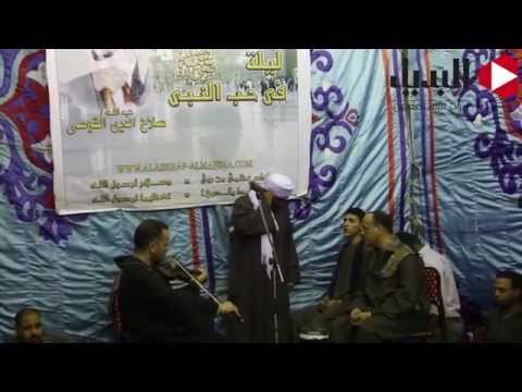 حضور الم حبين فى ذكرى مولد السيدة نفيسة