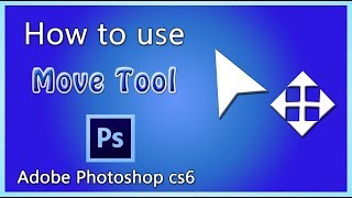 How to use The Move Tool in Adobe Photoshop |  Tutorial (5) | Design By Faizan