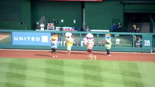 Washington Nationals Presidents Race Gangnam Style