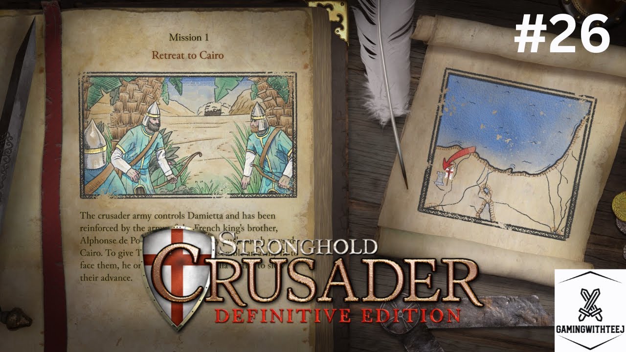 Stronghold Crusader: Definitive Edition | The Seventh Crusade | #1 RETREAT TO CAIRO!!!