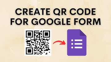 Hoe maak je een QR-code voor Google Formulieren (zelfstudie)