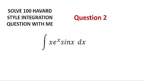 SOLVE THIS STANFORD/HAVARD STYLE INTEGRATION (ANTI DIFFERENTIATION) QUESTION WITH ME IN MINUTES!