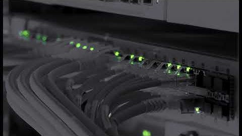 Network internet data switch router cabinet video loop 1080p