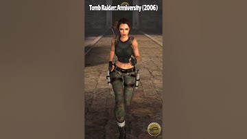 Lara Croft Front Running Evolution (1996-2018)