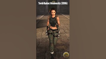 Lara Croft Front Running Evolution (1996-2018)