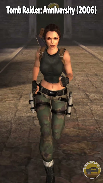 Lara Croft Front Running Evolution (1996-2018)