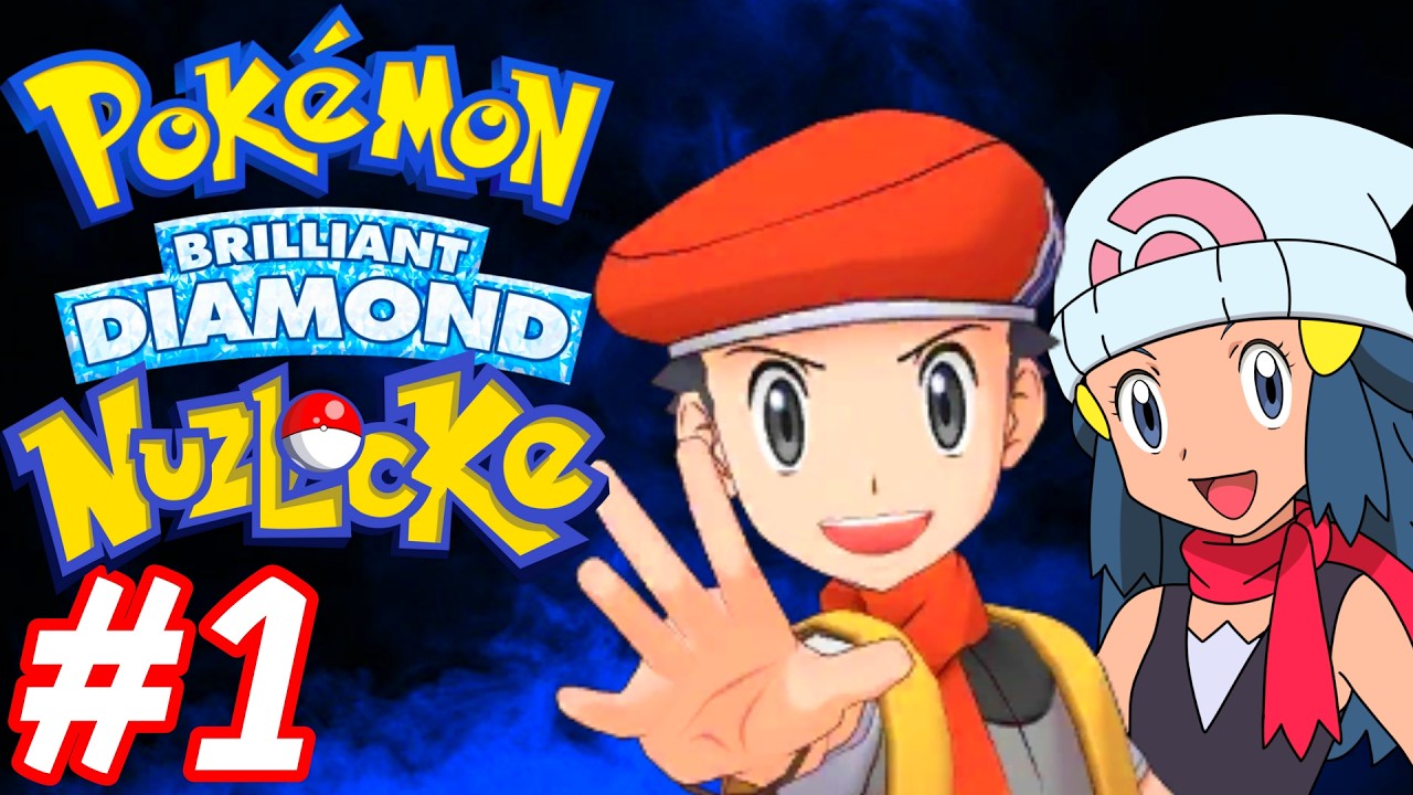 Pokemon Diamond Gameplay Walkthrough PART 1 (NUZLOCKE)