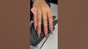 lining french nail art tutorial for beginners #shorts