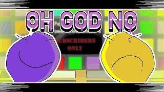 Oh God No But Purple Face And Yellow Face Sing It (FNF/BFDI Cover/Reskin)