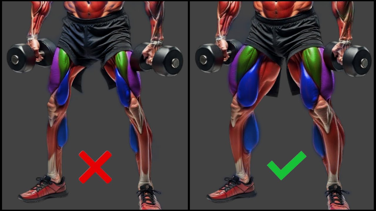 Grow Massive Legs with 5 Perfect Dumbbell Leg Exercises | Never Skip ...