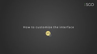 How to customize the interface in Mistika Boutique?