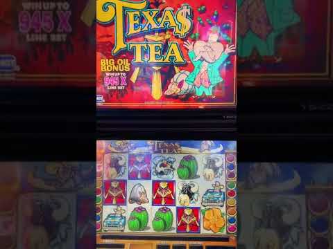🍵 $45 MAX BET Bonus! 🇨🇱  Texas Tea Slot #shorts
