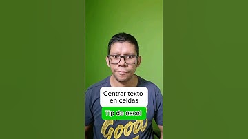 centrar texto en selección de celdas en #excel #exceltips #windows #tecnologia #tips #tutorial