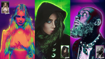 Photoshop Tutorial - Color Gradient Photoshop Action 2