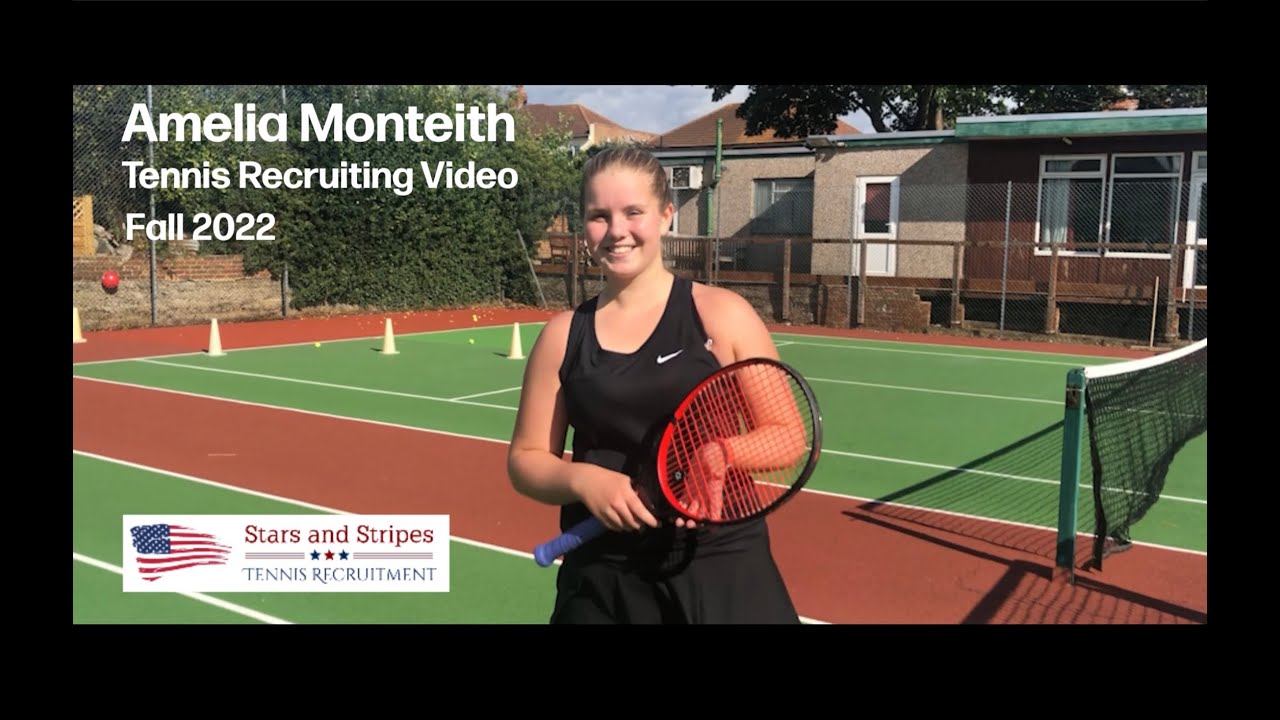 amelia-monteith-us-college-tennis-recruitment-fall-2022-youtube