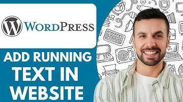 How to Add Running Text in Wordpress Website - 2025 (NEW METHOD)