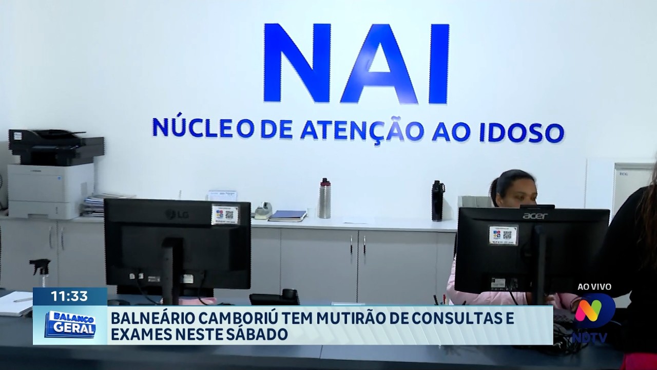 Mutirão da saúde atende moradores de Balneário Camboriú neste sábado