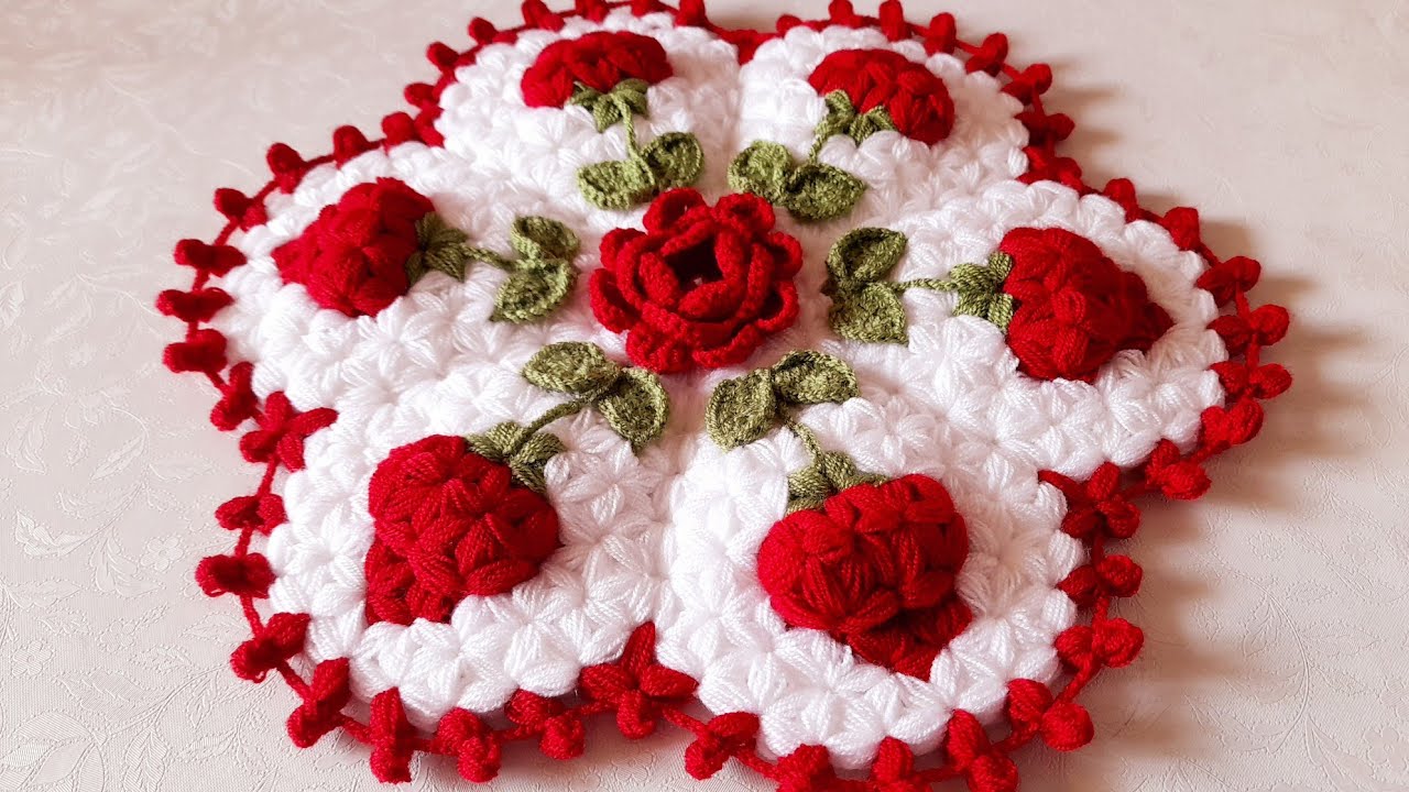 güllü kabartmalı lif modeli.tasarım (GONCA DOĞRU)