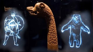 Animal Shapes in Viking Art Exhibition (originally a members only video)