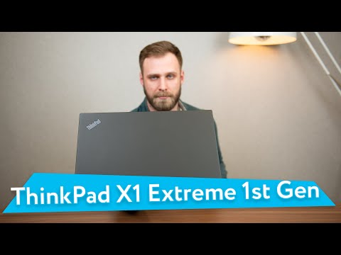 ThinkPad X1 Extreme 1st Gen (20MF000XRT) от Lenovo — премиальный надежный ноутбук за 100к грн