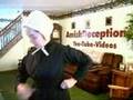 Swartzentruber Amish lady getting Dressed.