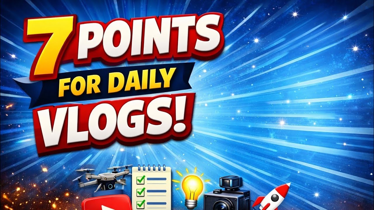 7 Secrets to Better Daily Vlogs!