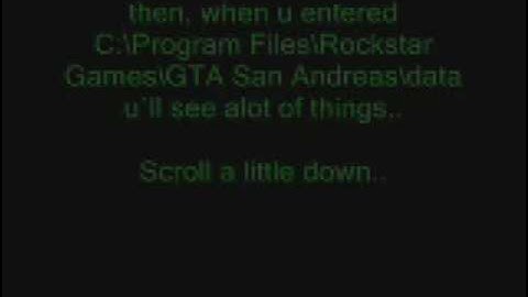 Gta sa change Handling line  TUTORIAL