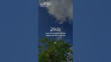 ما تيسر من #سورة_الأحزاب ||حالات واتس قرآن ||القارئ#ماهر_المعيقلي #تلاوة_هادئة