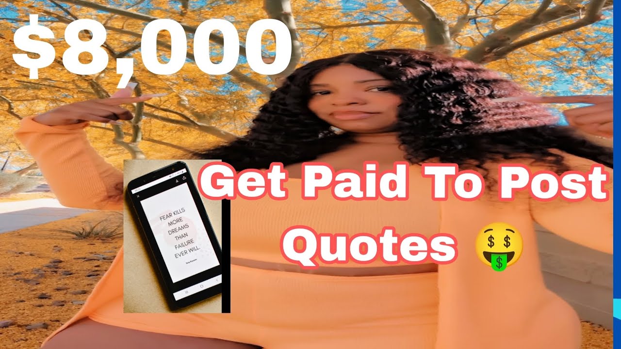 $8,000 in 20 days posting quotes on FACEBOOK and INSTAGRAM CONTENT MONETIZATION PROGRAM 