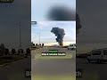Plane Crash Causes Huge Explosion!