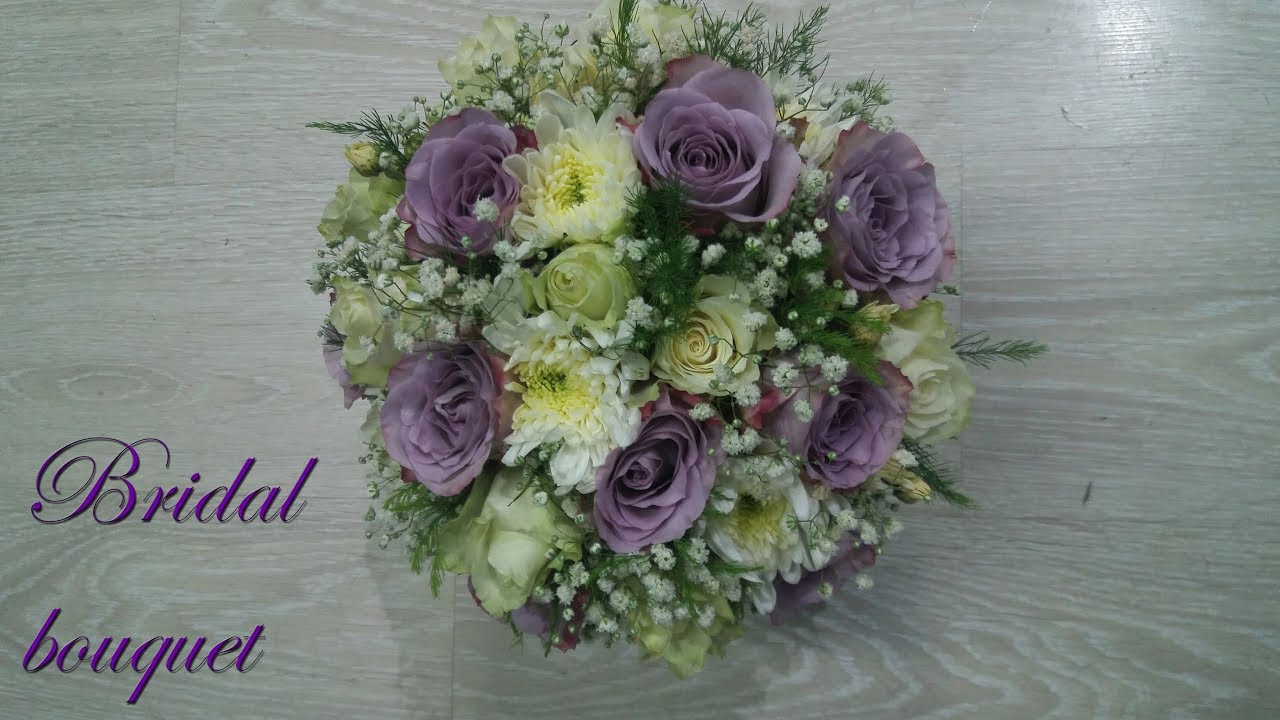 How to DIY bridal bouquet YouTube