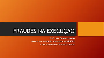Como pode ser declarada a fraude à execução?