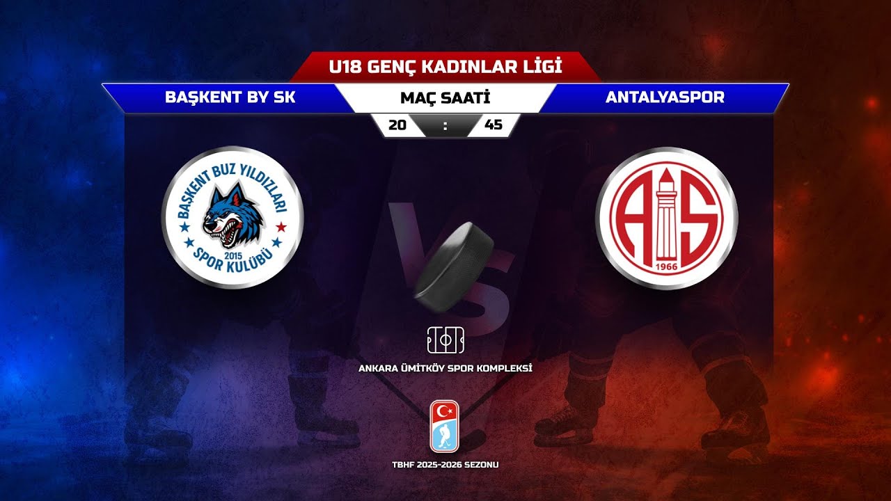 04.01.2026 | BAŞKENT - ANTALYASPOR -  | TBHF 2025 - 2026 U18 GENÇ KADINLAR LİGİ