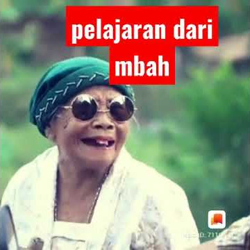 pelajaran penting dari si mbah . ajarin bahasa arab