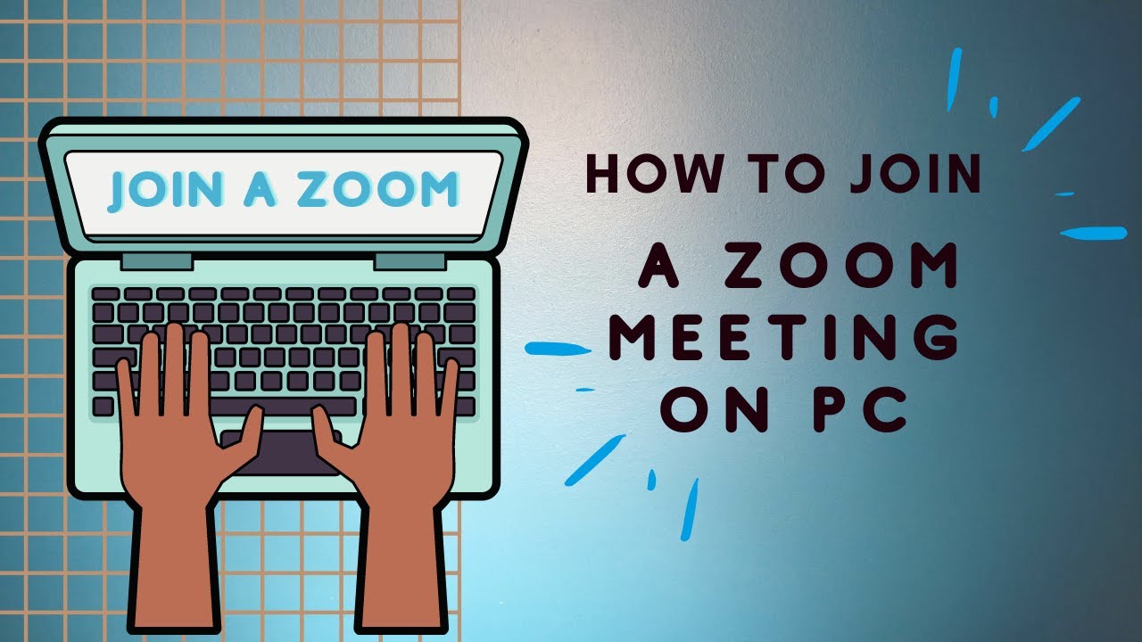 How to Join a Zoom Meeting on PC Join a Meeting Zoom YouTube
