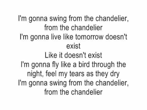 Black dress sia lyrics chandelier Black dress sia lyrics chandelier