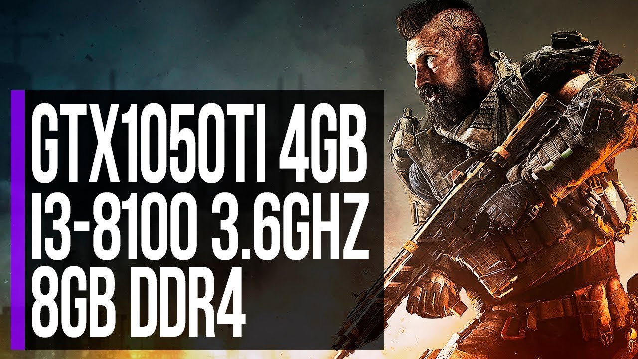 Call Of Duty Black Ops 4 1050 Ti Call of Duty Black Ops 4 Beta - Gameplay (GTX 1050 Ti 4GB + i3 8100