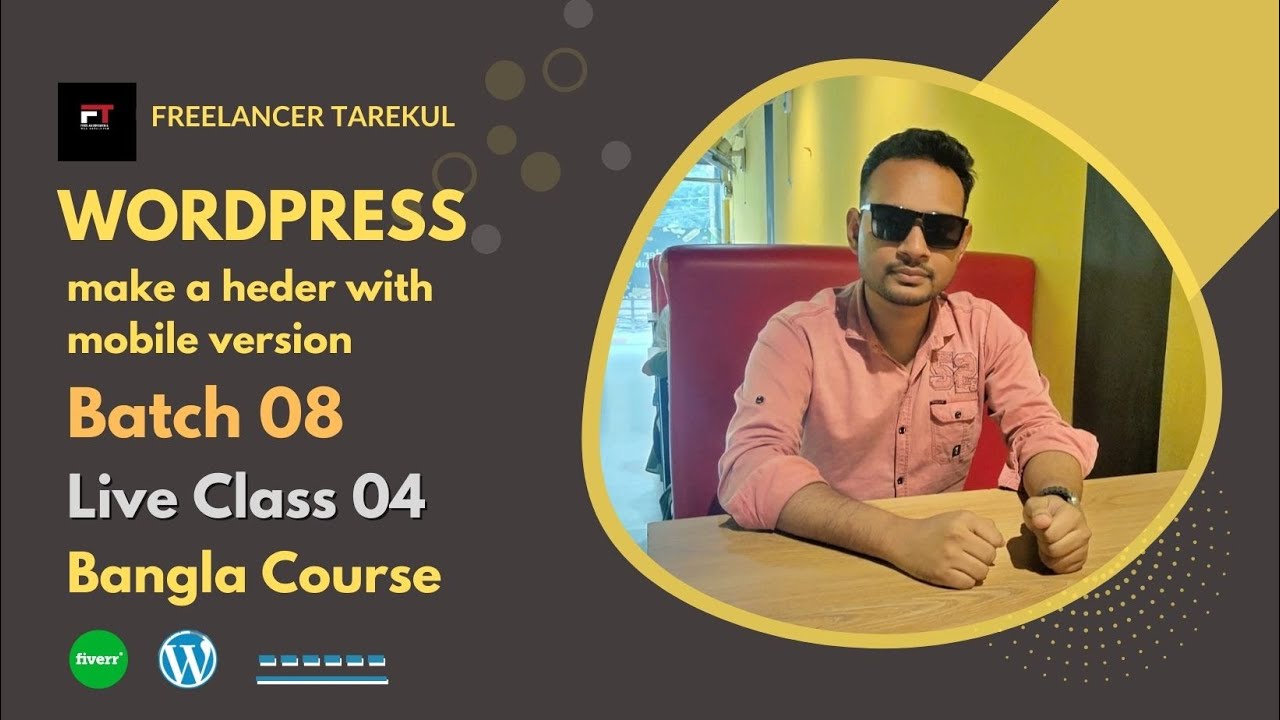 How to make a wordpress responsive header with Elementor with -Tarekul ...