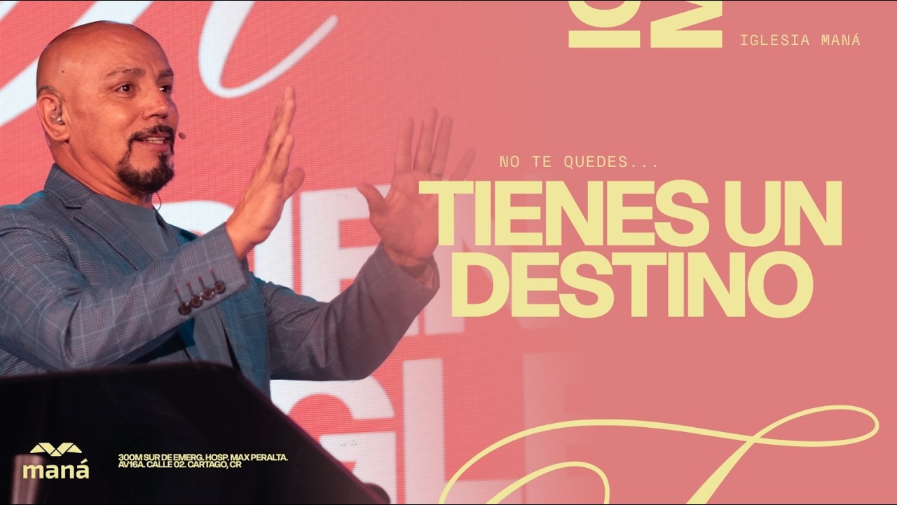 No te quedes... tienes un destino - Pastor Henry Zúñiga