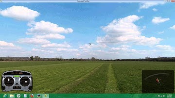 RCHT Heli Sim Task 3....Big Air! Loop and Backwards circuit