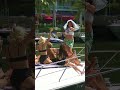 🎉🛥️👰 Bride Lets Loose and Dances on Yacht at Haulover Inlet