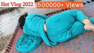 madam kiran sleeping style in Village / best vlog video / New Comedian Videos full desi videos/ 2022