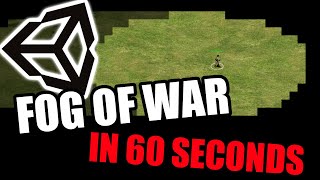 How to make Fog of War | Unity in 60 seconds screenshot 4