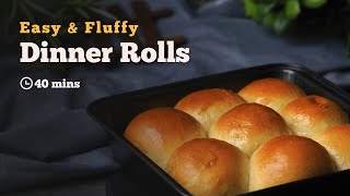 Easy Dinner Rolls | Easy Buns | Continental Recipes | Bread Recipes | Cookd screenshot 1