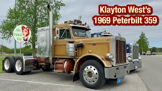 Klayton West’s Sweet 1969 Peterbilt 359 Truck Tour by Miss Flatbed Red No views 7 minutes, 49 seconds