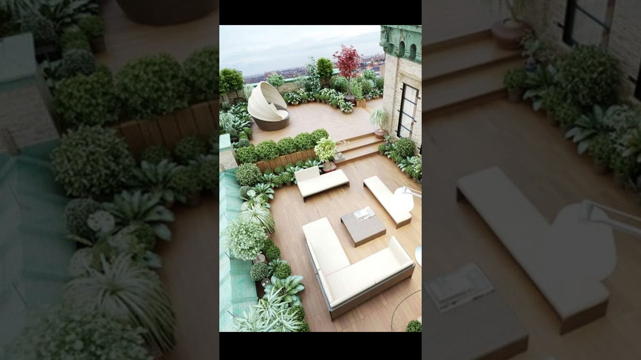 Lovely Roof Top Garden Ideas