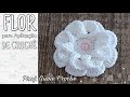 Flor de Crochê para Aplicação l Professora Giane Crochê