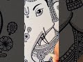 Ganpati bappa morya 🙌😇 #artshorts #mandala#mandalaart#mandalastyle#mandaladrawing#mandalaartdrawing